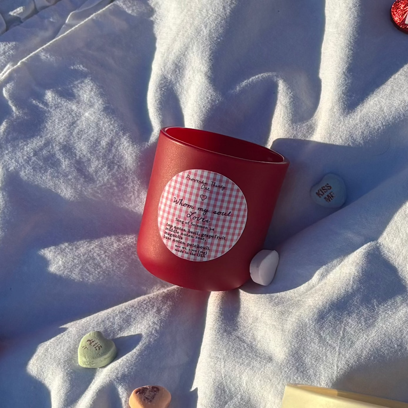 Whom my soul Loves Candle